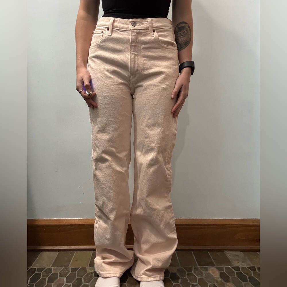 Women's Peachy Pink Jeans